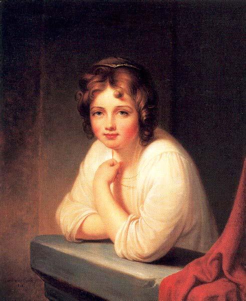 Rembrandt Peale Girl at a Window China oil painting art